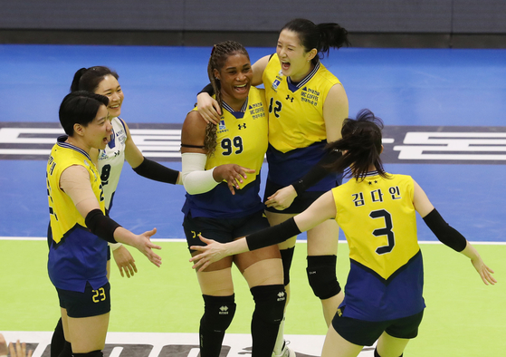 Suwon Hyundai Engineering & Construction Hillstate players [NEWS1] 