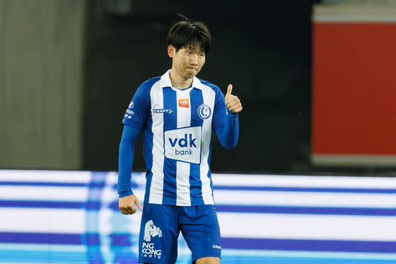 KAA Gent's Hong Hyun-seok [AFP/YONHAP]