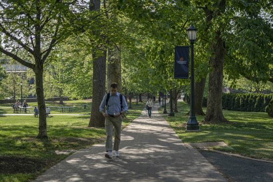 The University of Virginia campus in Charlottesville, Va., on April 21, 2023. Virginia bans legacy admissions in public universities and colleges; the new law comes as the practice of giving preferential treatment to applicants with family ties to alumni has come under renewed scrutiny. [Carlos Bernate/The New York Times]