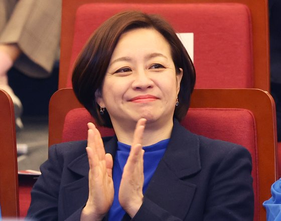 Attorney Cho Soo-jin, the former Democratic Party nominee for Seoul's Gangbuk-B constituency [NEWS1] 