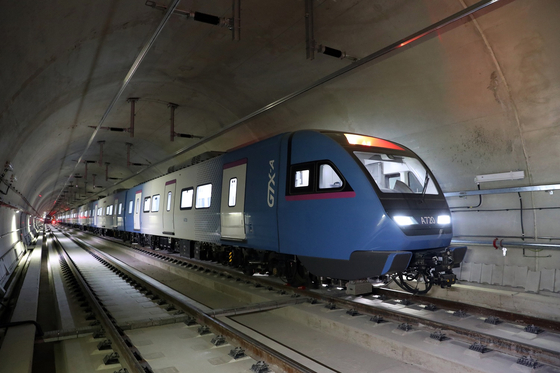 The GTX-A train, set to commence operations between Suseo Station and Dongtan Station, on March 30 [MINISTRY OF LAND, INFRASTRUCTURE AND TRANSPORT]
