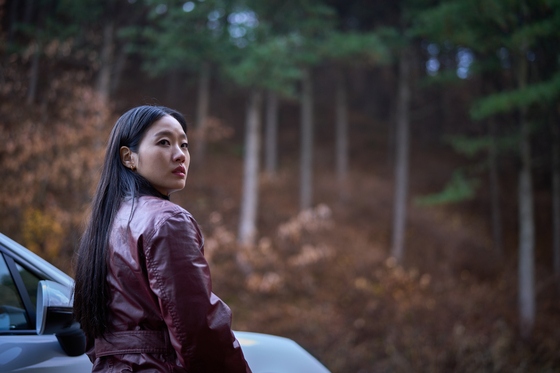 Supernatural occult film ″Exhuma″ introduces multiple scenes that capture dark forest trails. [SHOWBOX]