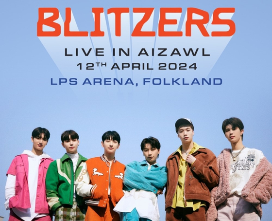 Boy band Blitzers will hold a concert in India on April 12 [WUZO ENTERTAINMENT]