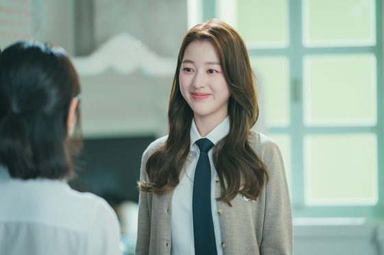 Jang Da-a as Baek Ha-rin in Tving's ″Pyramid Game″ [TVING]