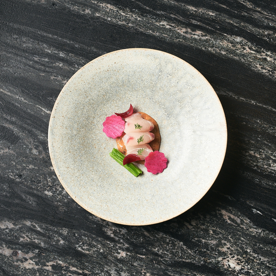 A dish from 7th Door in Gangnam District, southern Seoul [ASIA'S 50 BEST RESTAURANTS]             