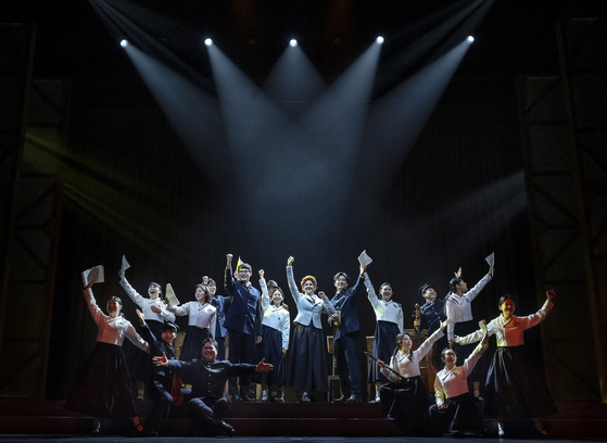 A scene in the ongoing musical "Il Tenore" at Seoul Arts Center in Seocho District, southern Seoul [OD COMPANY][OD COMPANY]