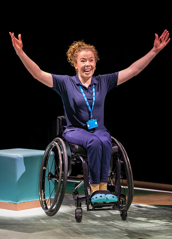 Amy Trigg as Agnes in West End musical "The Little Big Things" [PAMELA RAITH/CJ ENM]