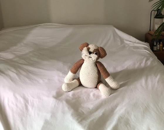 A dog owner went to order a customized stuffed-doll and a picture frame that looks exactly like her dead dog. [YIM SEUNG-HYE] 