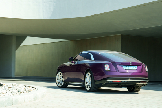 The rear of the Spectre EV [ROLLS-ROYCE MOTOR CARS]