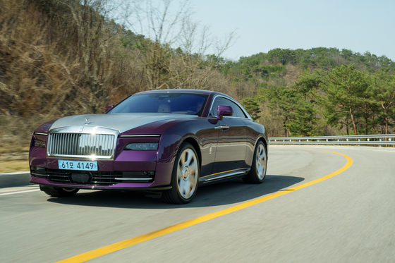 Rolls-Royce's Spectre, its first-ever electric car. [ROLLS-ROYCE MOTOR CARS]