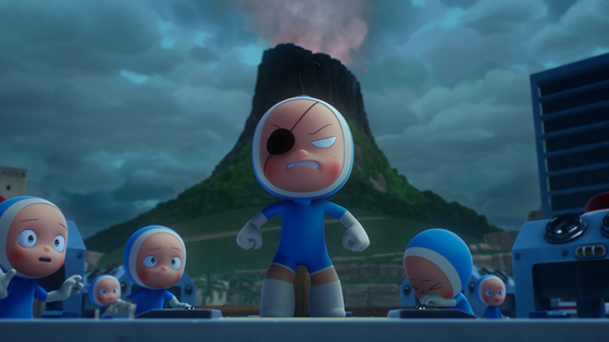 A scene from “Yumi’s Cells: The Movie.” Based on its tremendous popularity, the webtoon has been made into a drama series, game, and animated feature film. [LOCUS, STUDIO N] 