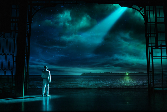 A scene from the musical "The Great Gatsby" playing at The Broadway Theatre in New York [OD COMPANY]