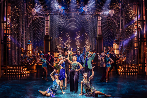 A scene from the musical "The Great Gatsby" playing at The Broadway Theatre in New York [OD COMPANY]
