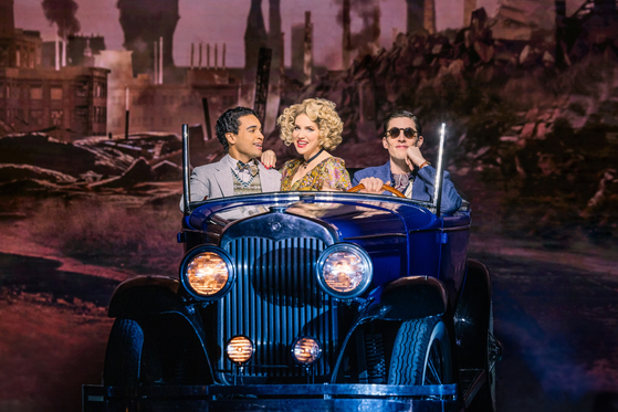 A scene from the musical "The Great Gatsby" playing at The Broadway Theatre in New York [OD COMPANY]
