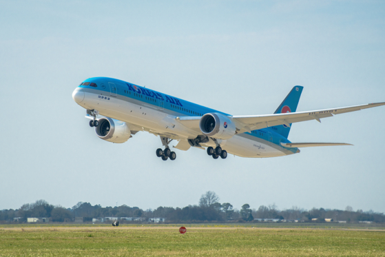 Korean Air’s Boeing 787-9 fleet will be used for direct flights from Incheon to Lisbon. [Korean Air] 