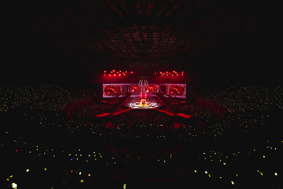 The Friday date of Tomorrow X Together's ″Act: Promise″ tour at KSPO Dome in Songpa District, southern Seoul [BIGHIT MUSIC]