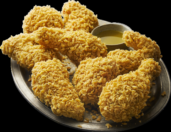 Genesis BBQ's flagship Golden Olive fried chicken [GENESIS BBQ]
