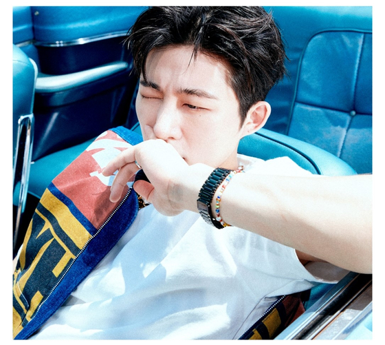 B.I.’s agency, 131 Label, released a poster announcing the release of the rapper’s new single, ″Tasty,″ on its official social media account on Monday. [131 LABEL]