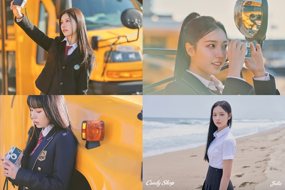 Girl group Candy Shop is making a comeback in June with new member Julia, according to its agency Brave Entertainment on Tuesday. [BRAVE ENTERTAINMENT]