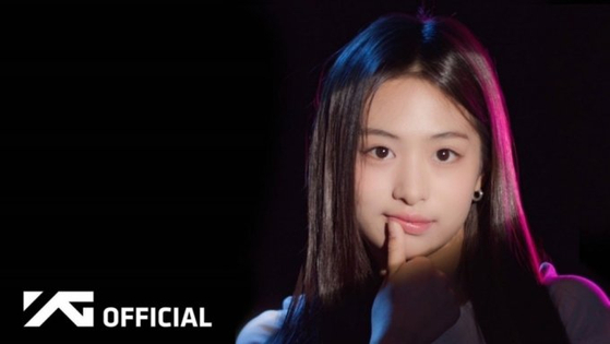 Ahyeon, the newly added member to YG Entertainment's new girl group BabyMonster [YG ENTERTAINMENT]