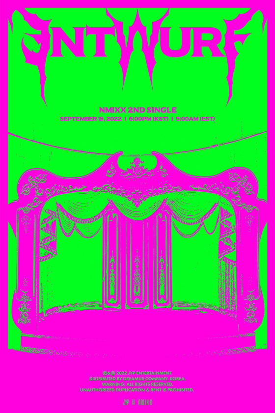 Teaser poster for “Entwurf” [JYP ENTERTAINMENT]