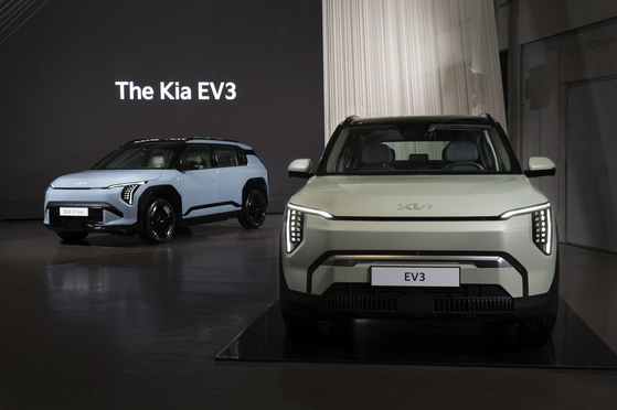 The EV3 is Kia's third all-electric vehicle after the EV6 and EV9. [KIA] 