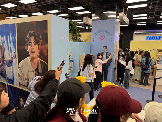 ″Lovely Runner″ pop-up store, held at The Hyundai Seoul department store in Yeouido in western Seoul. [DANIELA GONZALEZ PEREZ]