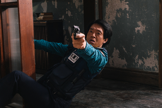 A still from the upcoming horror comedy film ″Handsome Guys″ [NEW]