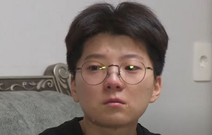 Jeon Cheong-jo, ex-fiance of Olympian fencer, Nam Hyun-hee, in an interview last year. [SCREEN CAPTURE]