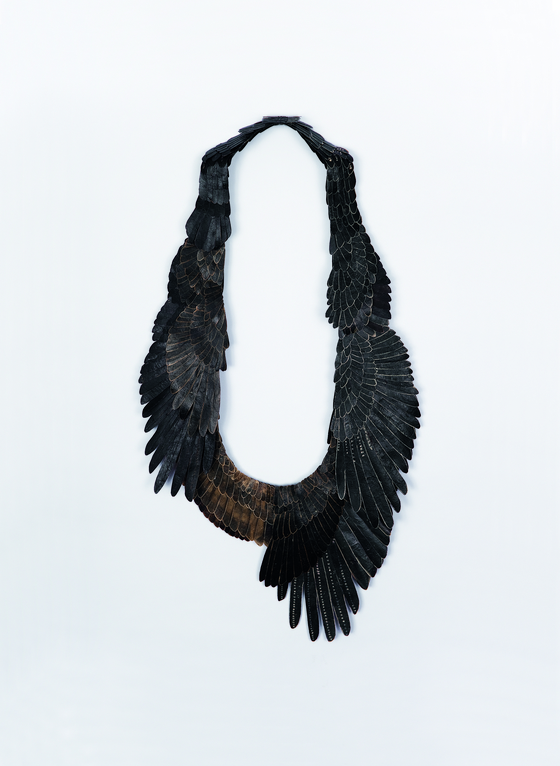 ″Wing of Eagle″ (2018) by Chun Eun-mi [SEOUL MUSEUM OF CRAFT ART]
