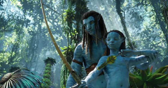 A still from "Avatar: The Way of Water" (2022) [THE WALT DISNEY COMPANY KOREA]