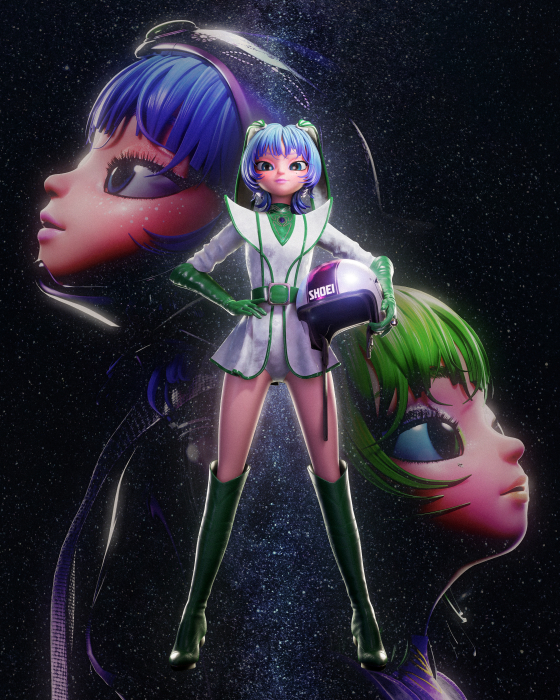 Virtual singer Apoki [VV ENTERTAINMENT]