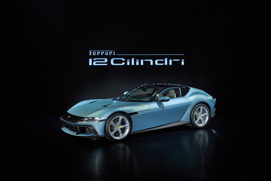 The 12Cilindri may be Ferrari's last front-engined 12-cylinder two-seater supercar. [FERRARI]