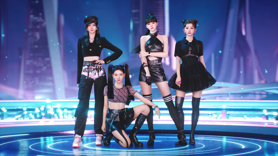 Virtual girl group MAVE: [METAVERSE ENTERTAINMENT]