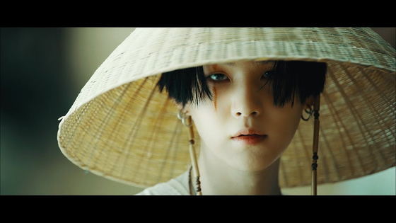 Scene from Agust D's music video of ″Daechwita.″ [SCREEN CAPTURE]