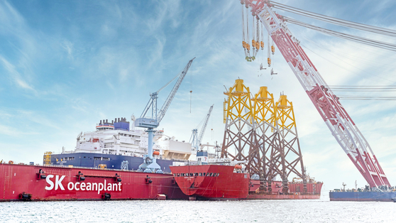 SK oceanplant's jackets being exported to a foreign country [SK OCEANPLANT] 