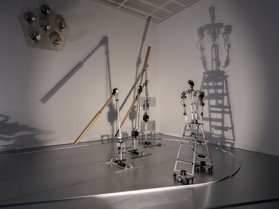 An installation image of Kwon Byung-jun's section of the Korea Artist Prize 2023 exhibition ongoing at the National Museum of Modern and Contemporary Art in central Seoul [MMCA]