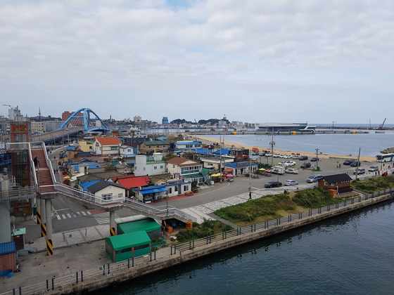 Abai Village, inhabited by displaced North Koreans and their descendants in Sokcho, Gangwon [JOONGANG ILBO]
