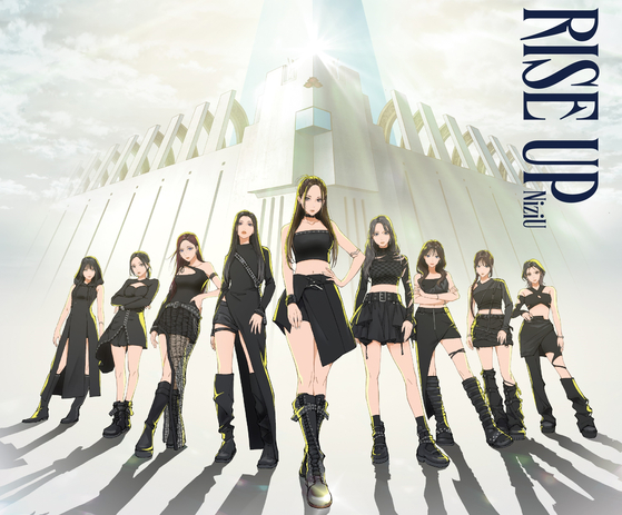 Concept photo for girl group NiziU's new EP ″Rise Up″ [JYP ENTERTAINMENT]