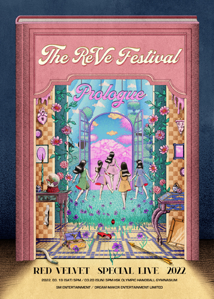 Poster for Red Velvet's canceled concert "Red Velvet - 2022 The ReVe Festival: Prologue" [SM ENTERTAINMENT]
