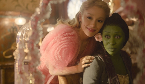 A still from upcoming musical fantasy film ″Wicked″ [UNIVERSAL PICTURES]