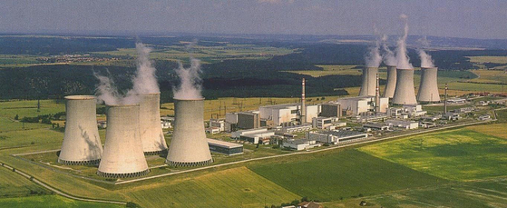 A view of the new Dukovany nuclear power plant site in the Czech Republic. [DAEWOO ENGINEERING & CONSTRUCTION]