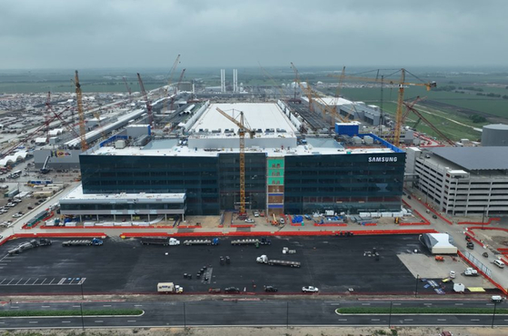 Samsung Electronics' semiconductor foundry plant currently under construction in Taylor, Texas [SAMSUNG ELECTRONICS]