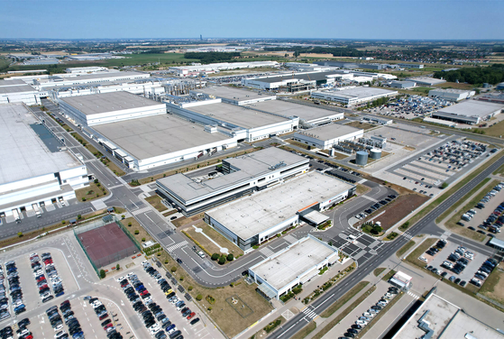 LG Energy Solution's battery manufacturing plant in Poland. [LG ENERGY SOLUTION]