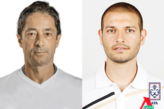 From left: Joao Aroso and Tiago Maia [KFA]