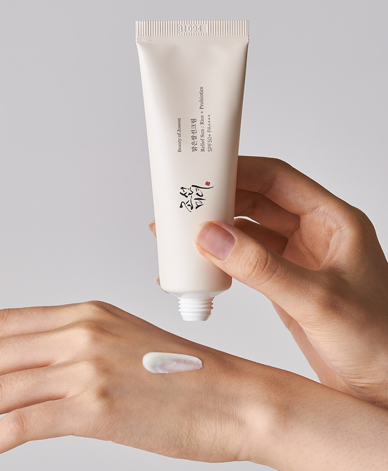 SM Korea Beauty's "Beauty of Joseon Relief Sun Rice + Probiotics SPF 50+" [BEAUTY OF JOSEON]
