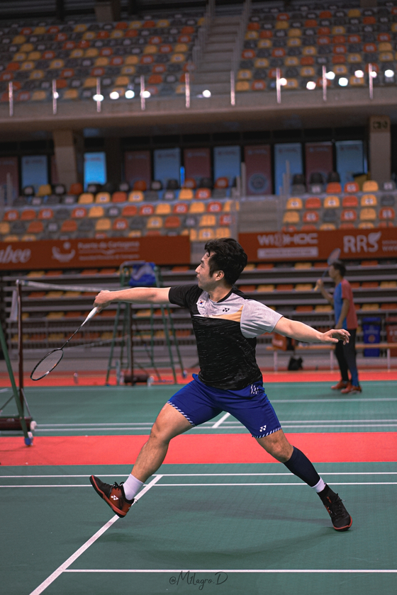 Shin Kyung-hwan competes at the 2020 Tokyo Paralympics.  [SHIN KYUNG-HWAN]