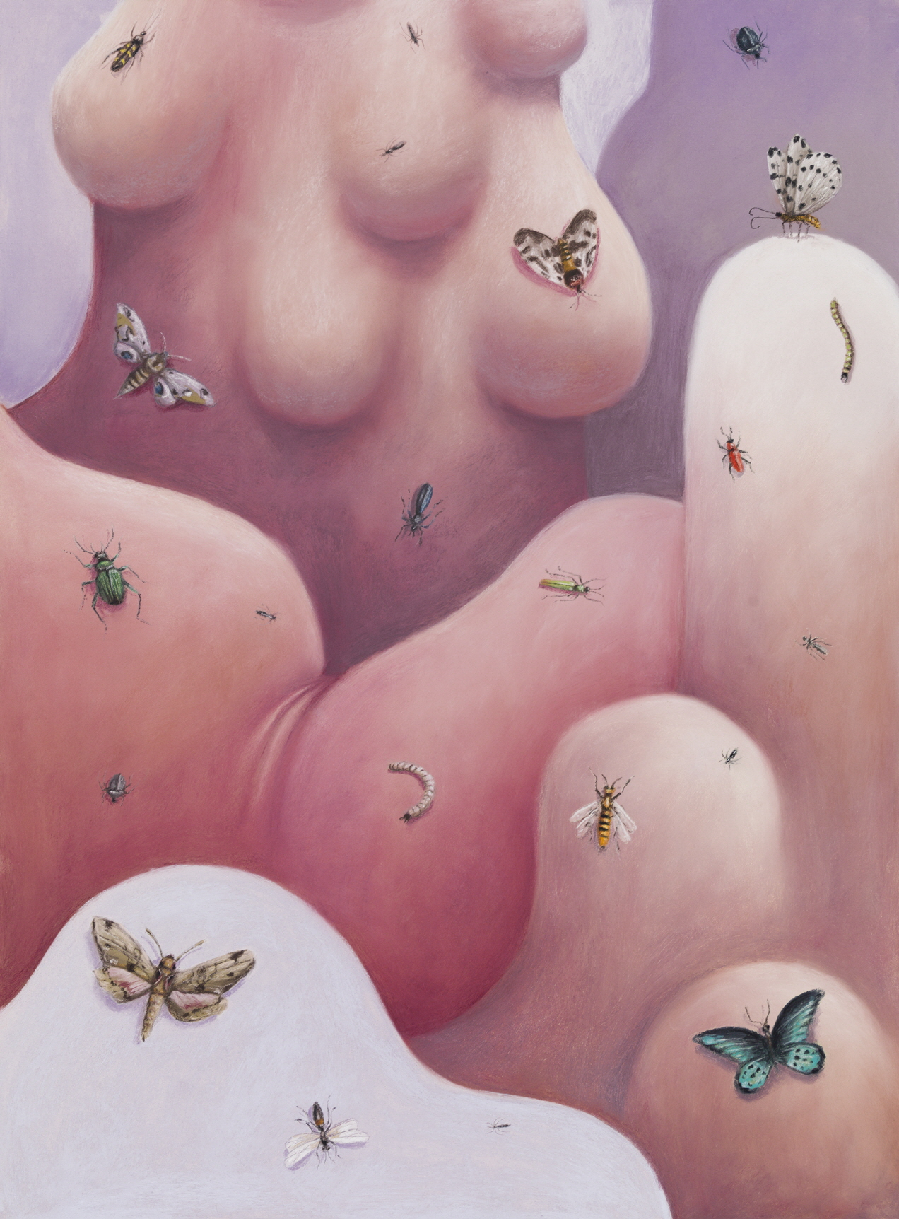 ″Insects″ (2019) by Nicolas Party [HOAM MUSEUM OF ART]