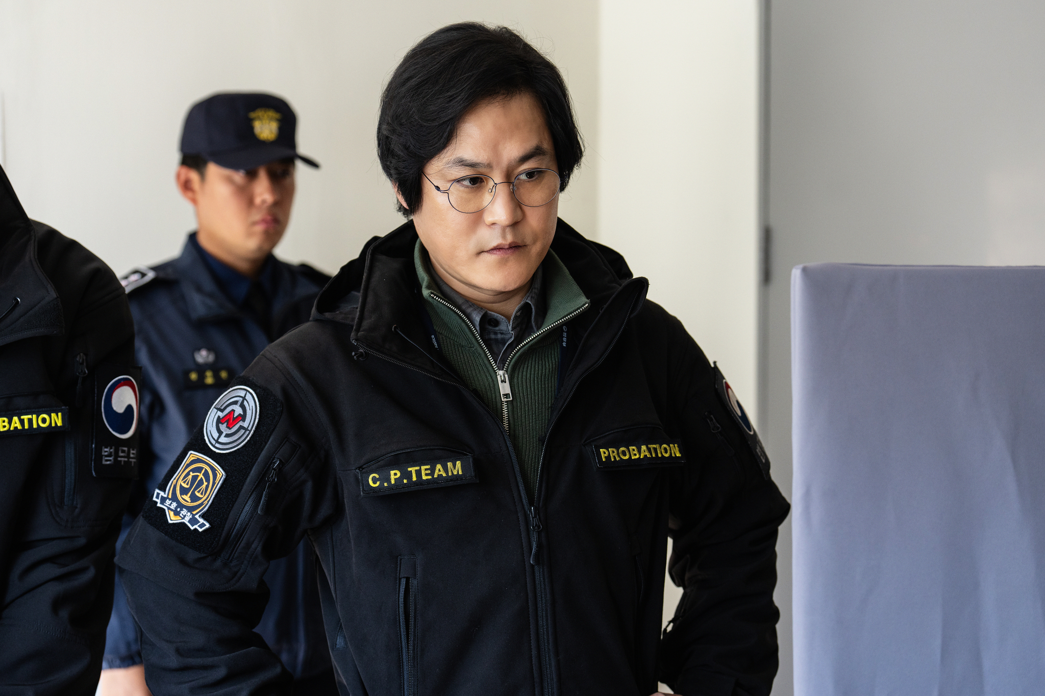 A still from upcoming Netflix's action film ″Officer Black Belt″ [NETFLIX]