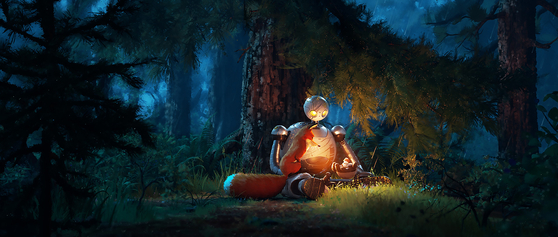 A still from animated film ″The Wild Robot″ [UNIVERSAL PICTURES]